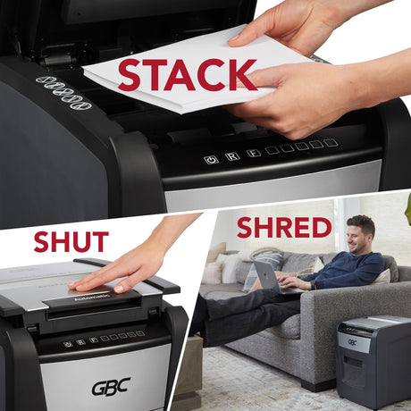 Image of GBC 100M Personal Autofeed+ Shredder