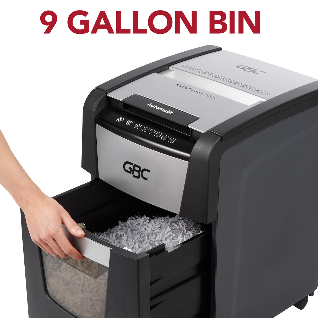 Image of GBC 100X Personal Autofeed+ Shredder