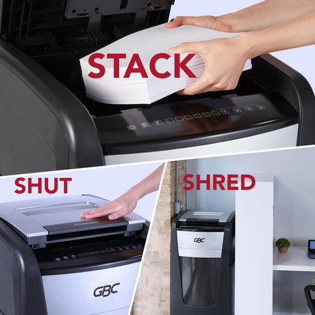 Image of GBC 750X Commercial Autofeed+ Shredder