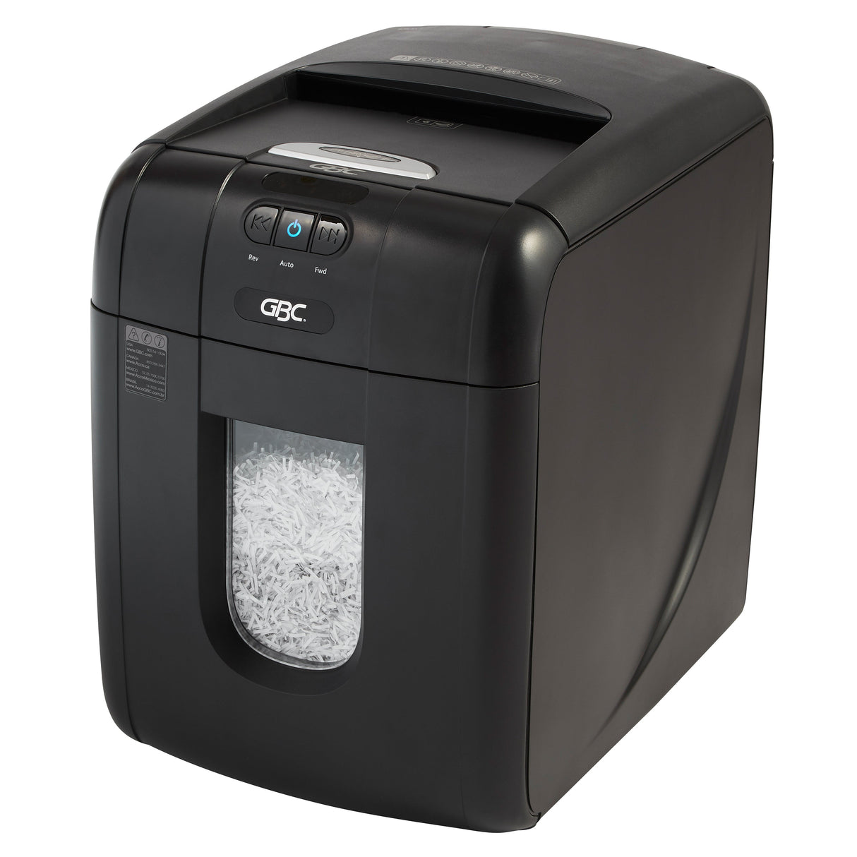 Image of GBC Stack and Shred 130X Autofeed Shredder