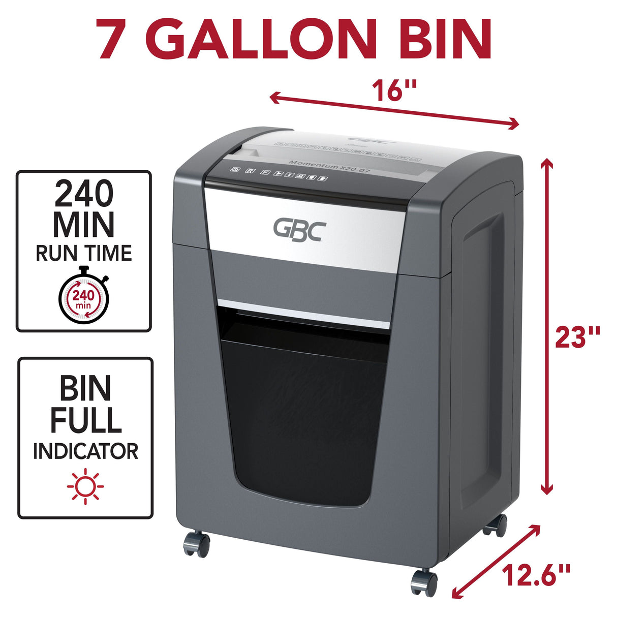Image of GBC X20-07 Momentum Shredder