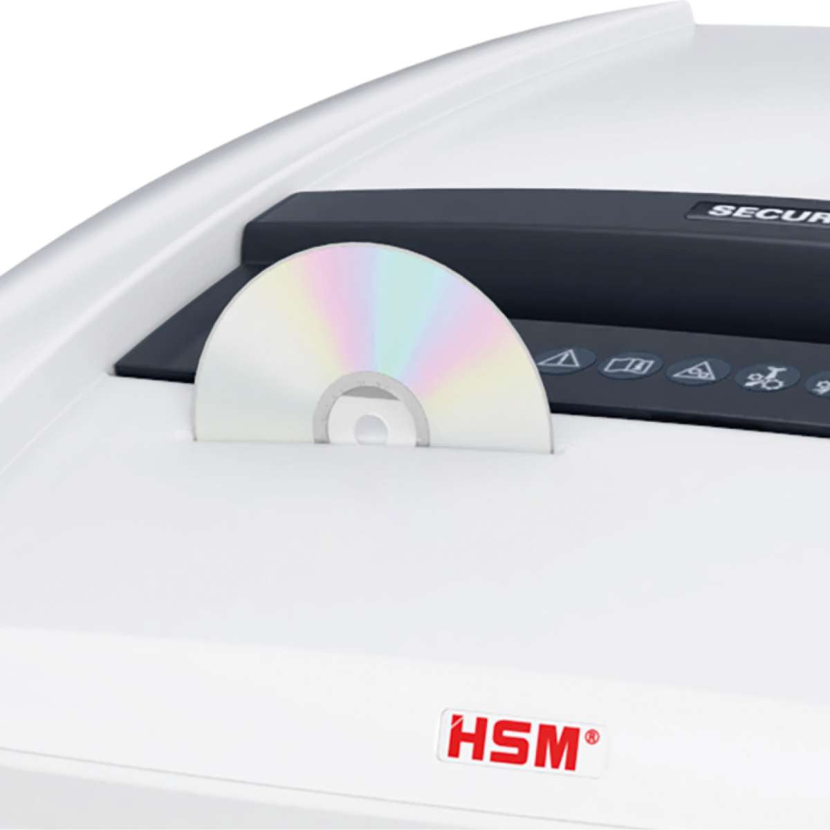 HSM Securio P36i Level P-7 OMDD Combo Paper & Optical Media Shredder