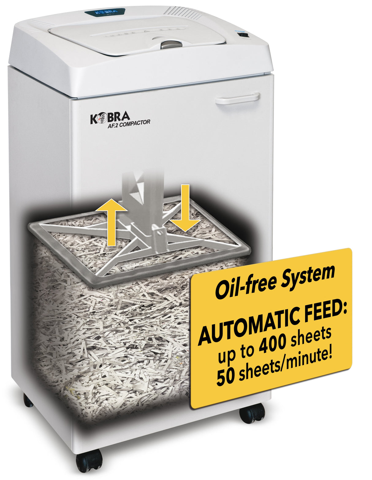 Kobra AF.2 Compactor / Auto-Compact Shredder