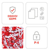 HSM Securio P36i Level P-4 Cross Cut Shredder