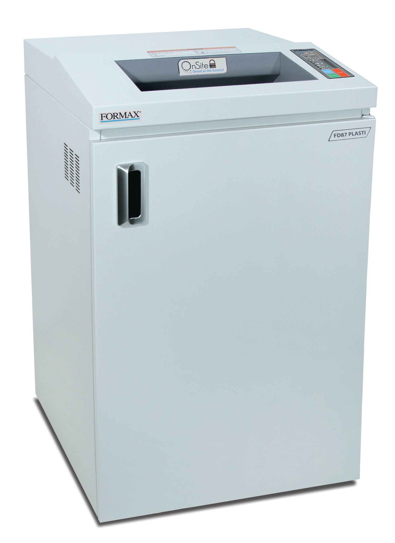 Formax FD 87 Plasti, Plastic and Laminate Shredder – Shredder