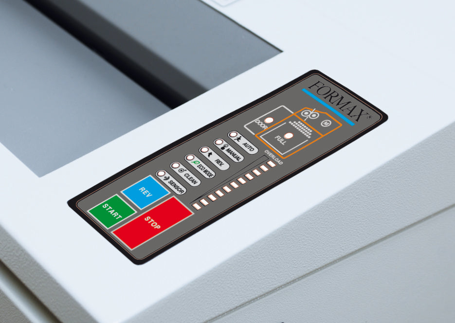 Formax FD 87 Plasti, Plastic and Laminate Shredder – Shredder