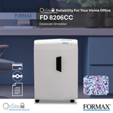 Formax FD 8206CC Cross-Cut Deskside Shredder