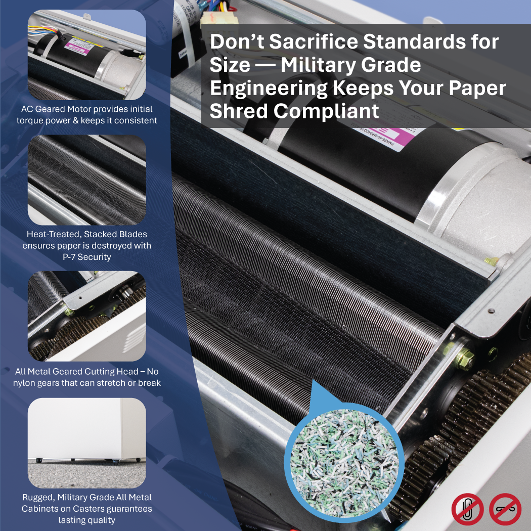 Formax FD 8300HS High Security Deskside Shredder