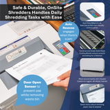 Formax FD 8304CC Cross-Cut Deskside Shredder