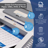 Formax FD 8704CC Multimedia Shredder