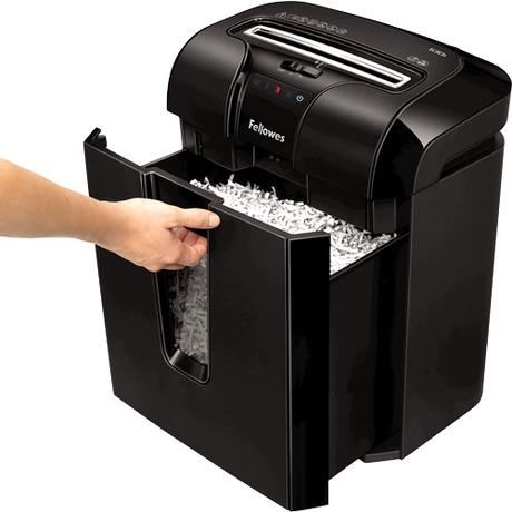 The image of Fellowes Powershred 63CB Cross Cut Shredder with Pull Out Bin