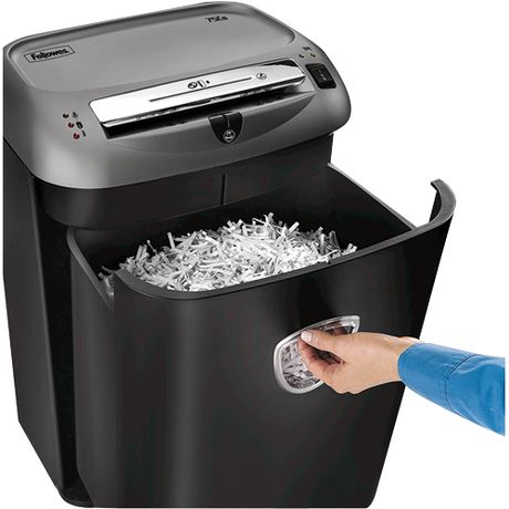 The image of Fellowes Powershred 75CS Cross Cut Shredder with Pull Out Bin