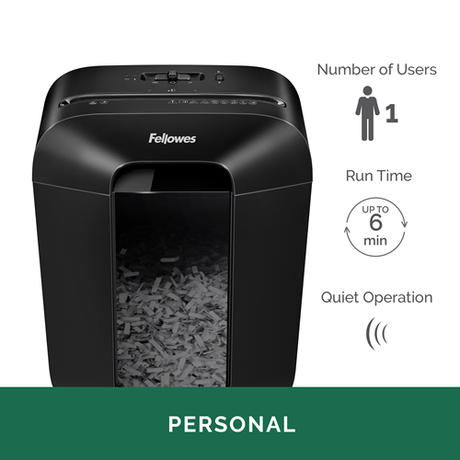 The image of Fellowes Powershred LX 45 Cross Cut Shredder