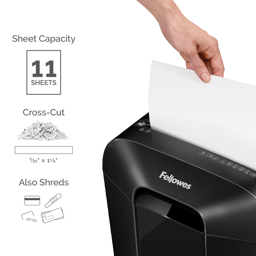 The image of Fellowes Powershred LX 70 Cross Cut Shredder