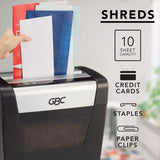 Image of GBC ShredMaster PX10-06 Micro Cut Shredder