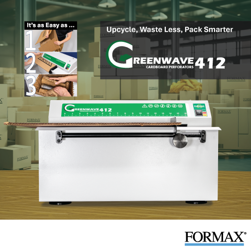 Formax Greenwave 412 Cardboard Shredder / Perforator