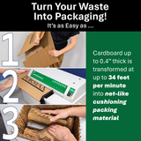 Formax Greenwave 412 Cardboard Shredder / Perforator