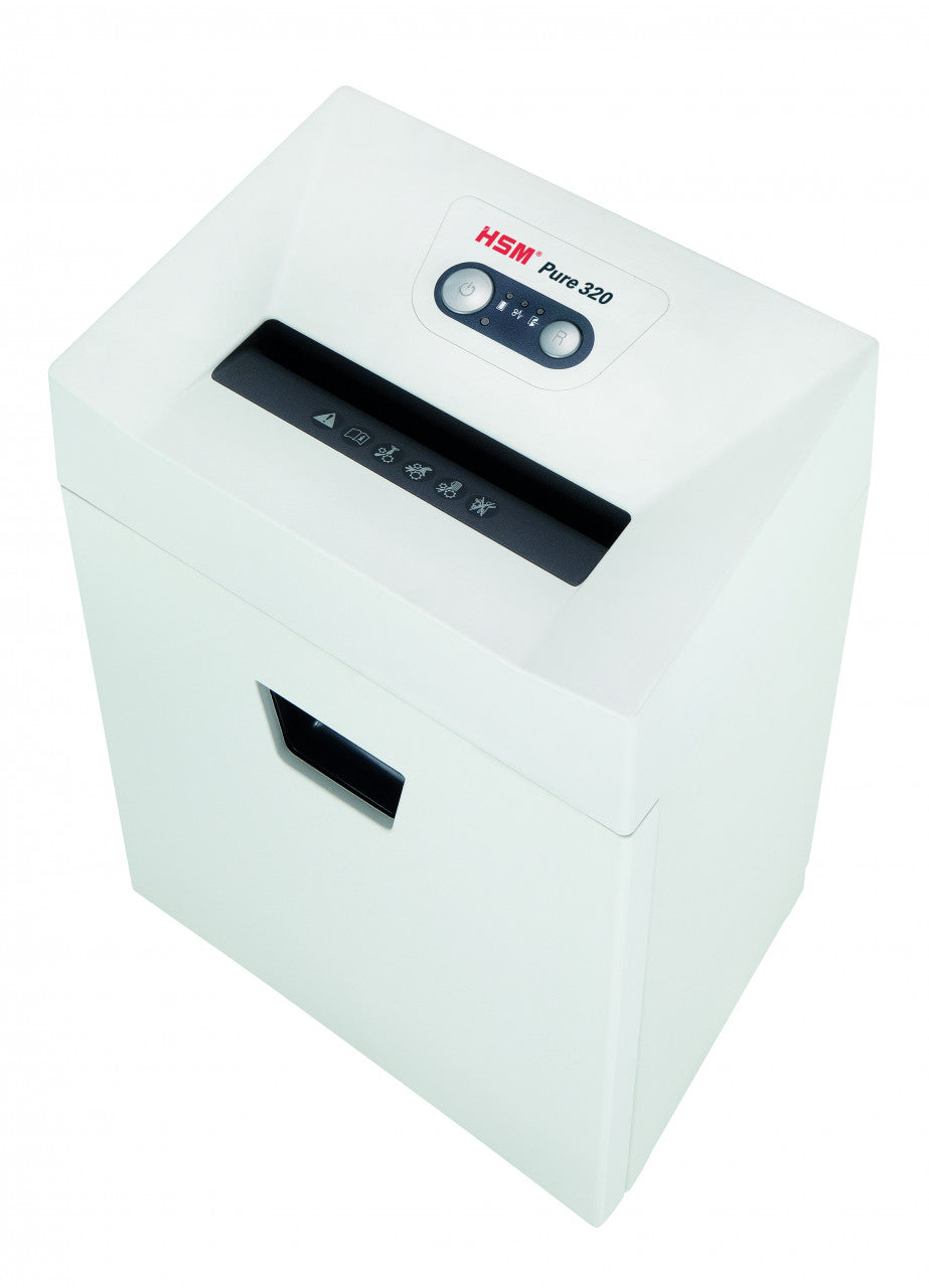 The image of HSM Pure 320 Cross Cut Shredder