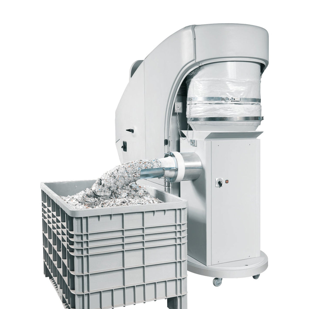 Kobra Cyclone HS6/006 + Compactor C-500 – Shredder Warehouse